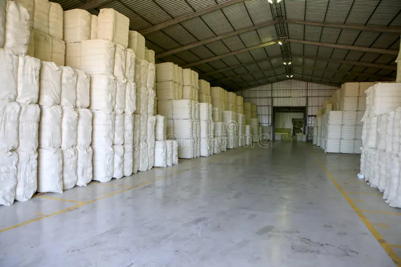 Cotton godown storage